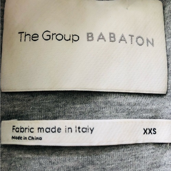 Aritzia Babaton Gilman Bomber Oversized Jacket Fabric Made in Italy Modern Taupe - Picture 4 of 16